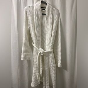 Like-New Brooklinen Waffle Knit Robe (oversized)